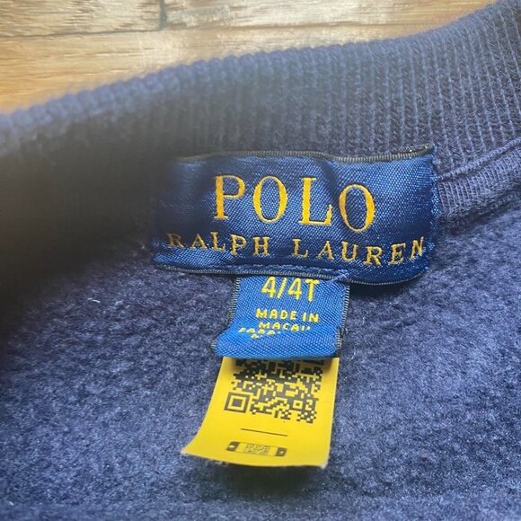 POLO BY RALPH LAUREN KIDS SWEAT SHIRT - Picture 3 of 3